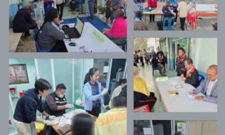 กิจกรรมการตรวจสุขภาพผู้ป่วยโรคเรื้อรังประจำปีงบประมาณ2568